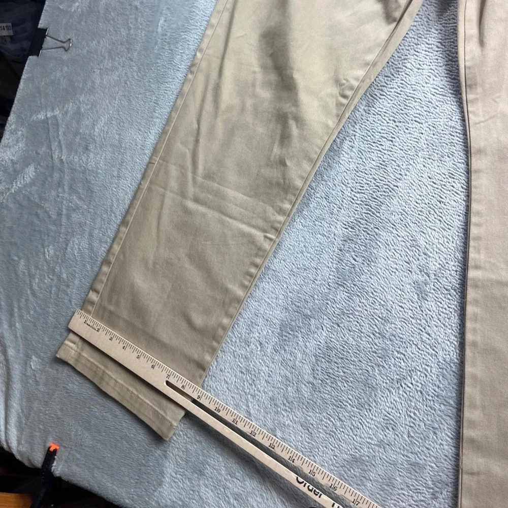 Banana Republic Mens Chino Pants Tan Khaki Straight Leg 36x29 NWT 1768308